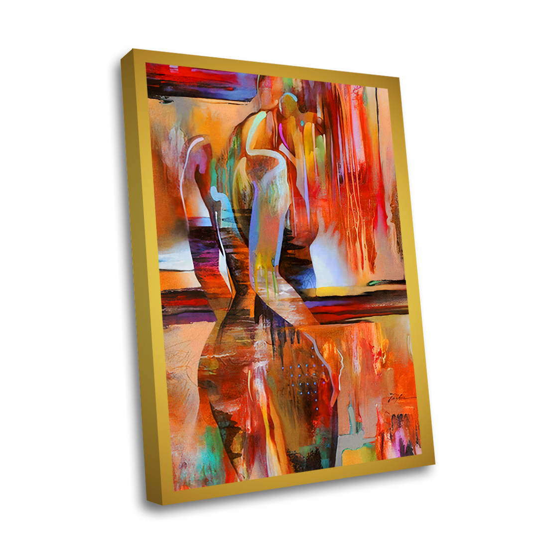 Quadro Decorativo  - Mulher Abstrato 2