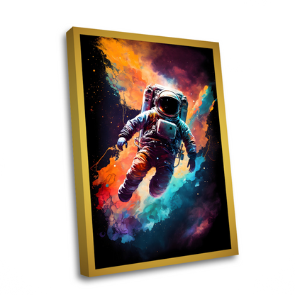 Quadro Decorativo  - Astronauta Colorido 2