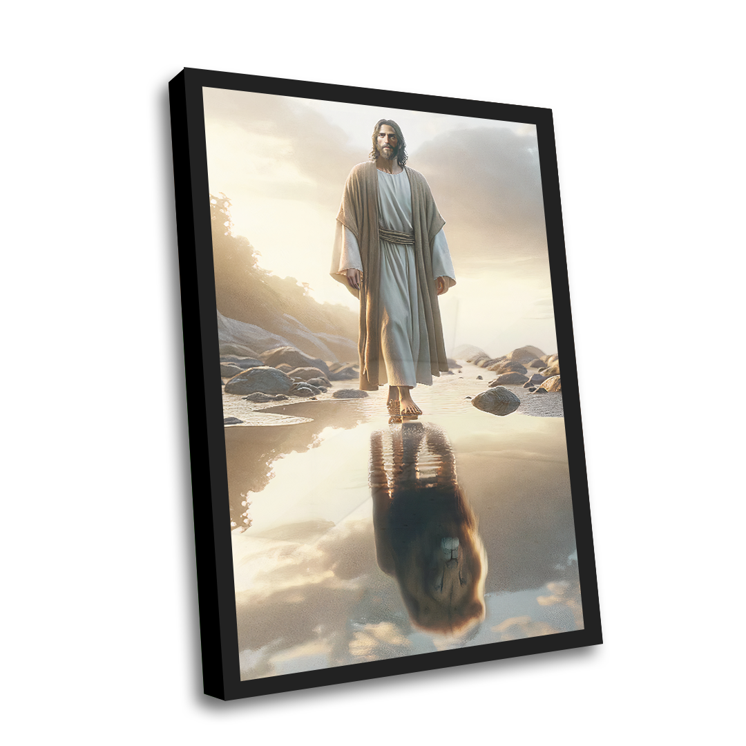 Quadro Decorativo  - Reflexo de Jesus