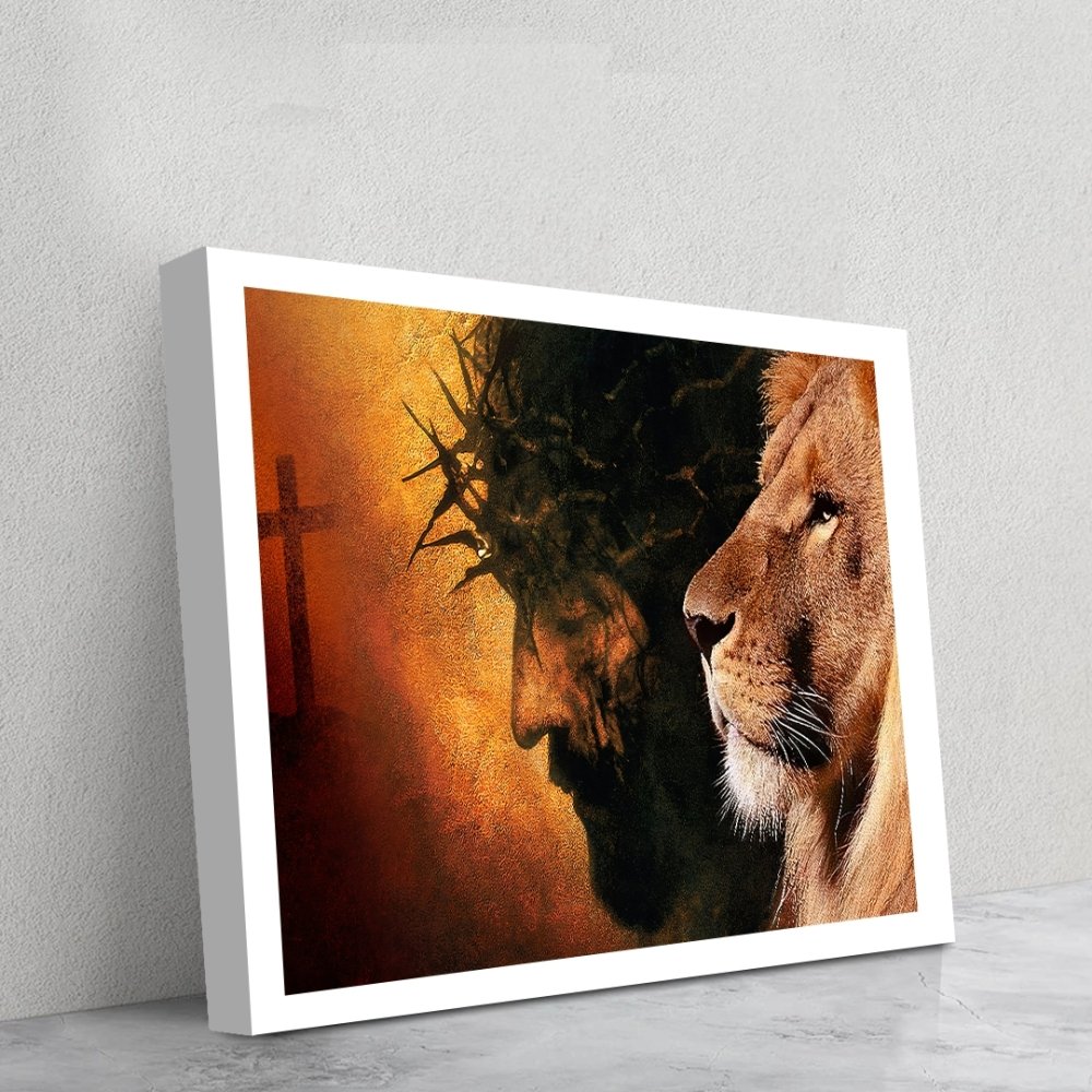 Quadro Decorativo - Lion and King