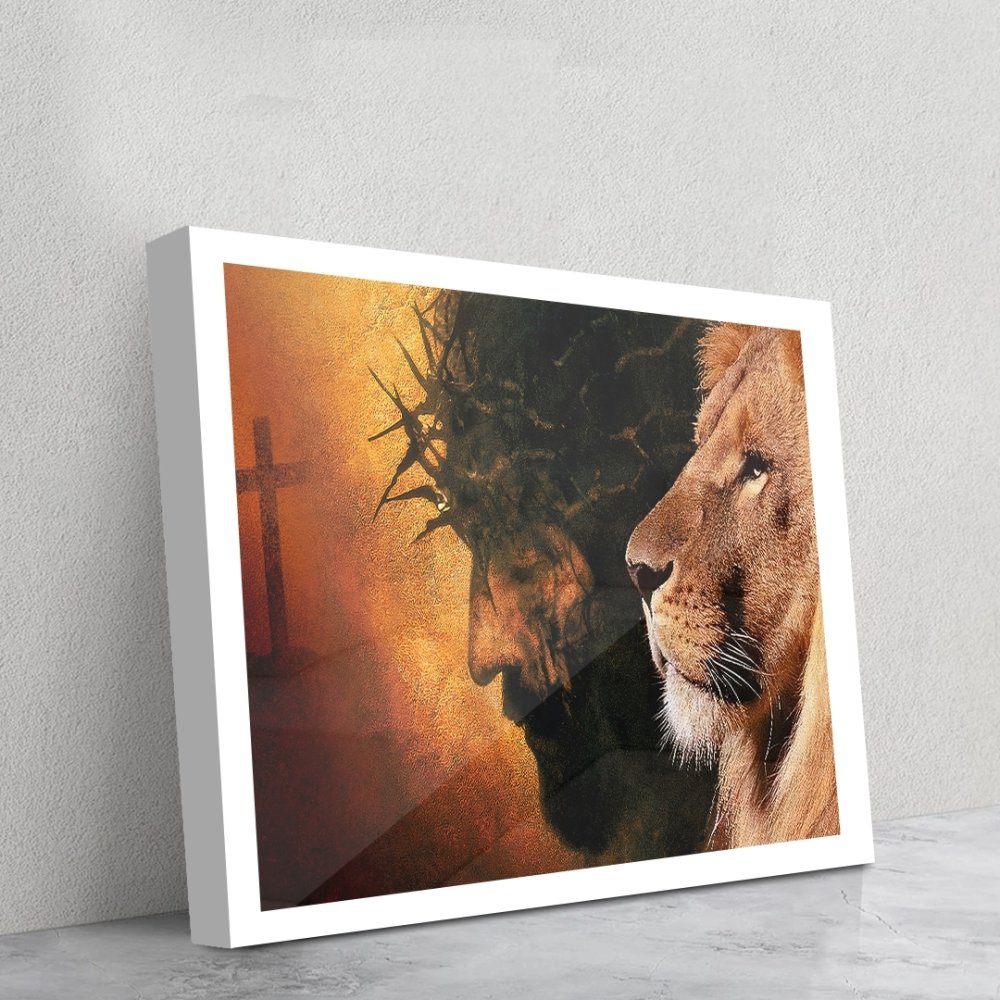 Quadro Decorativo - Lion and King