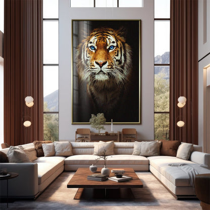 Quadro Decorativo -Tigre Colorido